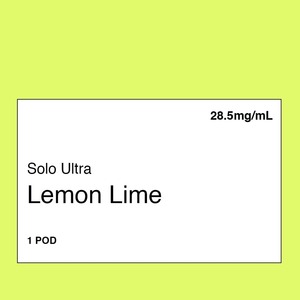Solo Ultra Pod – Lemon Lime