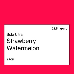 Solo Ultra: Solo Ultra Pod – Strawberry Watermelon