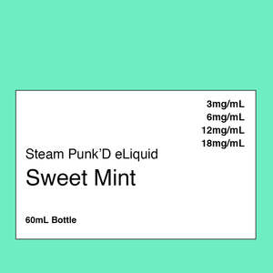 Freebase E Liquid: Steam Punk'D Sweet Mint eLiquid