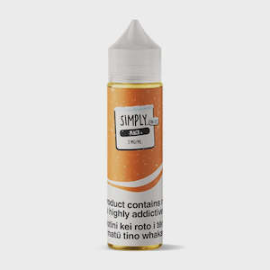 E-juice: Simply On Ice - Peach 60ml/6mg