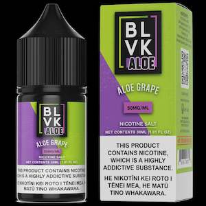 BLVK ALOE Salts - Aloe Grape 30ml/25mg