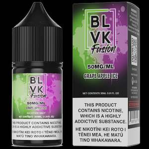 BLVK FUSION Salts - Grape Apple Ice 30ml/50mg