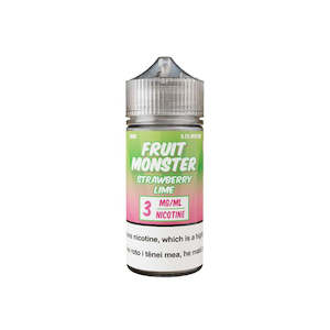 Fruit Monster - Strawberry Lime 100ml/3mg