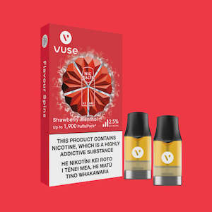 Vuse: VUSE ePod e liquid Pod - Strawberry Menthol 2.5%