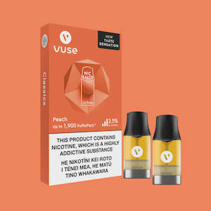 VUSE ePod e liquid Pod - Peach 2.5%