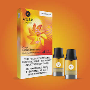 VUSE ePod e liquid Pod - Crisp Lemon Strawberry 3%