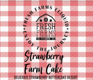 Fresh Farms - Strawberry Cream 60ml/3mg