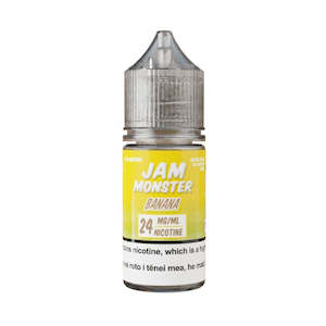 Jam Monster: Jam Monster - Banana Salts 30ml/24mg