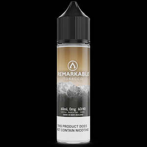 Tobacco Freebase Nicotine: Remarkable Tobacco 60ml/6mg