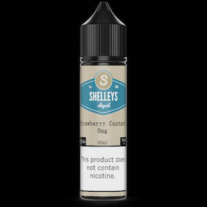 E Liquid: Shelleys Eliquid - Strawberry Custard 60ml/12mg