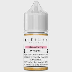Fifteen Eliquid - Strawberry 30ml/15mg