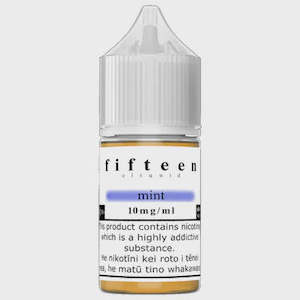 Fifteen Eliquid - Mint 30ml/10mg