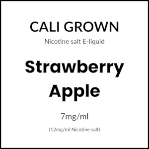 Cali Grown Subohm Salts - Strawberry Apple 60ml/12mg