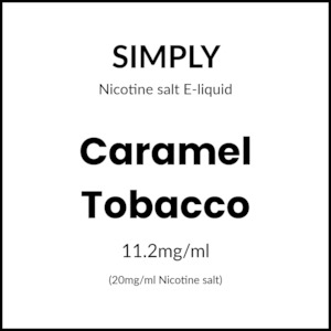 Simply Tobacco Salts - Caramel Tobacco 30ml/20mg