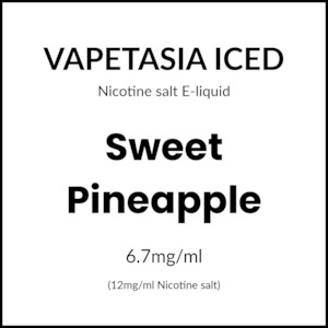 Vapetasia Killer Sweets Iced Salts - Sweet Pineapple 30ml/12mg