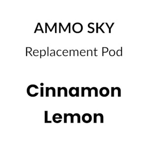 Creamy: Ammo SKY Pod 20mg/mL - Cinnamon Lemon 6500 puffs