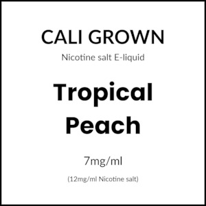 Cali Grown Subohm Salts - Tropical Peach 60ml/12mg