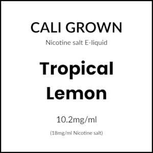 Cali Grown Subohm Salts - Tropical Lemon 60ml/18mg
