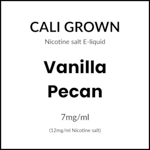 Cali Grown: Cali Grown Salts - Vanilla Pecan 60ml/12mg