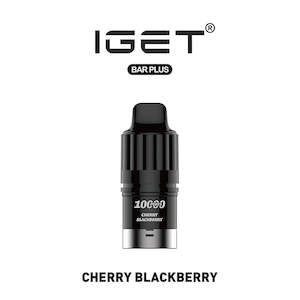 Disposable: IGET Bar Pod 10000 Puff – Cherry Blackberry
