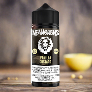 Infamous: Infamous NZ - Vanilla Custard 120ml