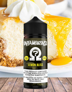 Infamous: Infamous NZ - Lemon Sweet (Lemon Bliss) 120ml