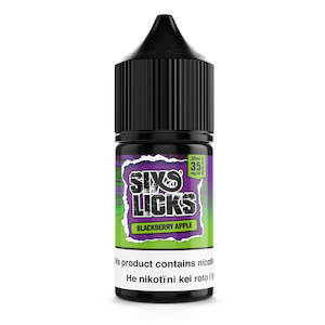 Six Licks Salts Blackberry Apple (Liquid Gold)