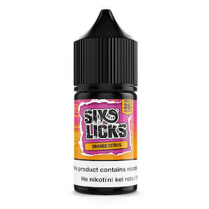 Six Licks Salts Orange Citrus (Love Bite)