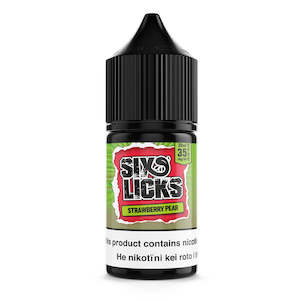 Six Licks Salts Strawberry Pear (Truth or Pear)