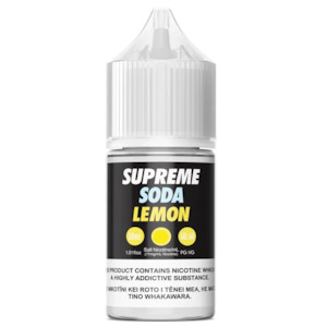 Supreme Salts: Supreme Soda Salts - Lemon