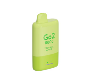 Go2 6500 Puff Disposable: Go2 8000 Puff - Tropical Apple