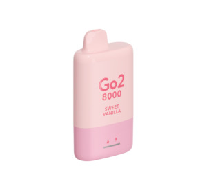 Go2 6500 Puff Disposable: Go2 8000 Puff - Sweet Vanilla