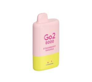 Go2 6500 Puff Disposable: Go2 8000 Puff - Strawberry Banana