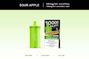 Inmood 10k Pre Filled Pod: INMOOD 10K Pod - Sour Apple