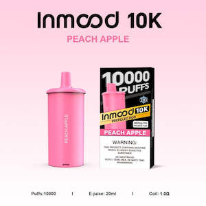 Inmood 10k Pre Filled Pod: INMOOD 10K Pod - Peach Apple