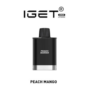 All Disposables: IGET EDGE Pod – Peach Mango