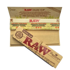 Products: RAW: Natural Rolling Papers - Kingsize Slim • Vape Vault