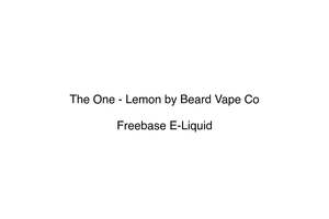 The One - Lemon by Beard Vape Co