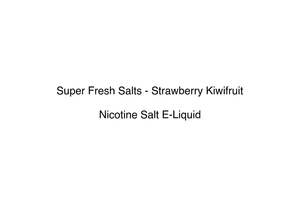 Super Fresh Salts - Strawberry Kiwifruit