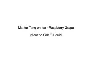 Master Tang on Ice - Raspberry Grape