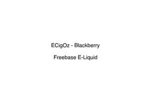 Ecigoz: ECigOz - Blackberry