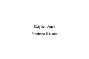 Ecigoz: ECigOz - Apple