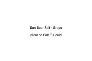 Sun Bear Salt - Grape