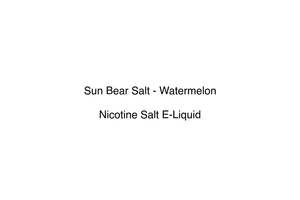 Sun Bear Salt - Watermelon