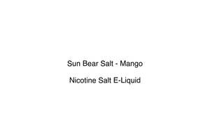 Sun Bear Salt - Mango