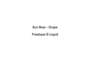 Sunbear: Sun Bear - Grape