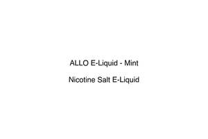 ALLO E-Liquid - Mint