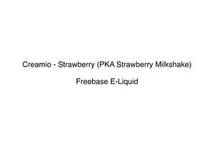 Creamio Creamio: Creamio - Strawberry (PKA Strawberry Milkshake)