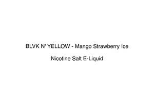 BLVK N' YELLOW - Mango Strawberry Ice