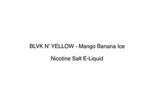 BLVK N' YELLOW - Mango Banana Ice